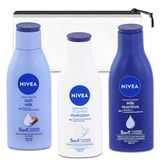 Nivea Milk Lotion Bundle